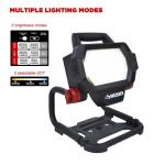 Husky6,000 Lumen Hybrid LED Work Light with Rechargeable Battery (7903802012)