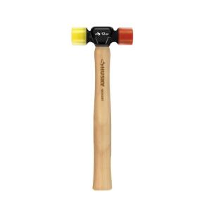 Husky 12 oz. Hickory 2-Sided Soft Face Mallet (N-H12AWYRHK)