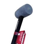 Husky24 oz. Gray Rubber Mallet with 14 in. Fiberglass Handle (RMG-24F-HUSKY)