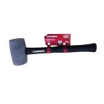 Husky24 oz. Gray Rubber Mallet with 14 in. Fiberglass Handle (RMG-24F-HUSKY)