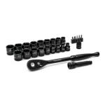 Husky 3/8 in. 100-Position Drive Universal Socket Wrench Set (26-Piece)