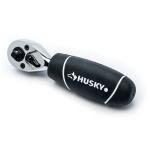 Husky(46-Piece) 1/4 in. and 3/8 in. Stubby Ratchet and Socket Set 