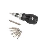 HuskyScrewdriver Set 12-in-1 Quick Load Ratcheting Stubby