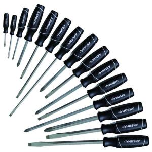 Husky15-Piece Screwdriver Set