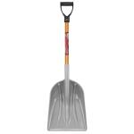 Husky 31 in. Plastic Scoop Shovel with Wood Handle and D-Grip (77540-945)