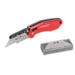 Husky Rapid Lock Utility Knife w/Aluminum and 10 Blades (00054)