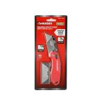 Husky Rapid Lock Utility Knife w/Aluminum and 10 Blades (00054)