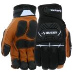 Husky Large Grain Goatskin Leather Performance Impact Work Glove with Spandex Back (HK84015-LCC6)