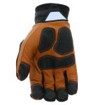 Husky Large Grain Goatskin Leather Performance Impact Work Glove with Spandex Back (HK84015-LCC6)