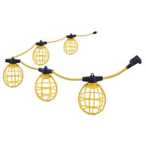 Husky50 ft. 5-Socket String Caged Work Lights (10625-05)