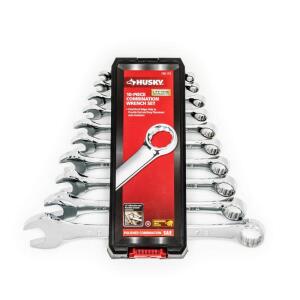 Husky SAE Combination Wrench Set (10-Piece) (HCW10PCSAE-05)