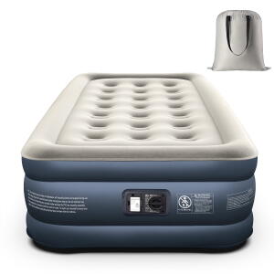 iDOO Air Mattress, Twin Size 18 inch Inflatable Airbed with Built-in Pump