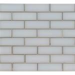 MSIIce 4 in. x 12 in. Beveled Glass Subway Wall Tile (0.3 sq. ft. / Each) (GL-T-ICEBE412)