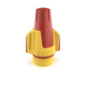 IDEALTwister ProFLEX (30-1147P) Red/Yellow Wire Connector, Jar of 100 (30-1147P)