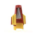 IDEALTwister ProFLEX (30-1147P) Red/Yellow Wire Connector, Jar of 100 (30-1147P)