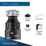 InSinkErator 1/3 HP Continuous Feed Kitchen Garbage Disposal, Badger 100 - Badger Series (BADGER 100)