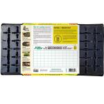 Jiffy 72-Peat Pellet Pro Seed Starting Greenhouse with SUPERthrive (J372PROGS-20H)