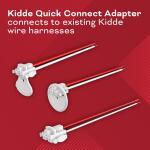 Kidde Quick Connect Wiring Adapter for Hardwired Smoke and Combination Detectors - White