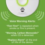 Kidde Smart Smoke and Carbon Monoxide Detector with Indoor Air Quality Monitor, Hardwired