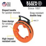 Klein Tools50 ft. Steel Fish Tape (56331)