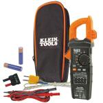 Klein Tools 600 Amp AC True RMS Auto-Ranging Digital Clamp Meter with Temp and Carrying Case (CL700)