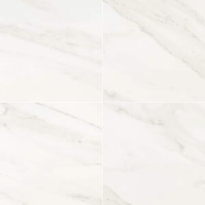 MSIKolasus White 24 in. x 24 in. Matte Porcelain Stone Look Floor and Wall Tile (16 sq. ft./Case) (NHDKOLWHI2424)