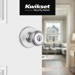 Kwikset Tylo Satin Chrome Keyed Entry Door Knob (400T 26D CP K6 V1)