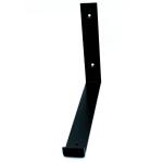 HARDWOOD REFLECTIONS12 in. L-Shaped Black Steel Shelving Bracket (BRK4L40STBK-12)