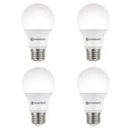 EcoSmart100-Watt Equivalent A19 Non-Dimmable LED Light Bulb Daylight 4-Pack (A7A19A100WUL03)