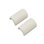 LegrandWiremold CordMate Cord Cover Coupling, Cord Hider for Home or Office, Holds 1 Cable, Ivory (2 Pack) - C9