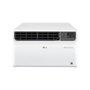 LG14,000 BTU 115V Window Air Conditioner Cools 700 sq. ft. with Dual inverter, Remote, Wi-Fi and Dehumidifier in White (LW1522IVSM)