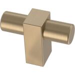 LibertyArtesia 1-3/4 in. (45 mm) Modern Champagne Bronze Cabinet T-Knob (P17020C-CZ-CP0)