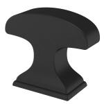 LibertyClassic Edge 1-3/8in. (35 mm) Classic Matte Black Cabinet Knob (P34931C-FB-CP0)