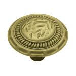 LibertySundial 1-3/8 in. (35 mm) Classic Antique Brass Round Cabinet Knob (P775A0H-AB-C0)