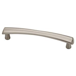 LibertyNotched 4 in. (102 mm) Classic Satin Nickel Cabinet Drawer Bar Pull (P25966C-SN-C0)