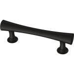 LibertyDrum 3 in. (76 mm) Modern Matte Black Cabinet Drawer Pull (P33754C-FB-CP0)