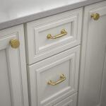 LibertyClassic Elegance 3 in. (76 mm) Classic Modern Gold Cabinet Drawer Bar Pull (P38471C-117-CP0)