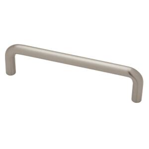 LibertyWire 4 in. (102 mm) Modern Satin Nickel Cabinet Drawer Pull (P604BCC-SN-C0)