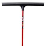 Libman 24 in. High Power Multi-Surface PVC Rubber Floor Squeegee with 60 in. Steel Handle (515)