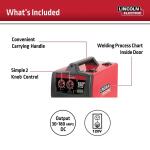 Lincoln Electric Weld-Pak 180 Amp MIG Flux-Core Wire Feed Welder, 230V, Aluminum Welder with Spool Gun sold separately (K2515-1)