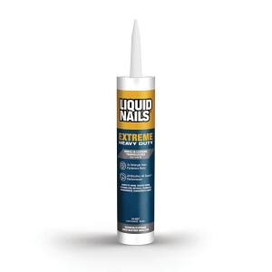 Liquid NailsExtreme Heavy Duty 10 oz. White Interior and Exterior Construction Adhesive (LN 907)