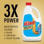 Liquid-Plumr Industrial Strength Gel Drain Cleaner and Drain Unclogger, 42 oz. (4460000251)