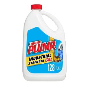 Liquid-Plumr Industrial Strength Gel Drain Cleaner & Unclogger, 128 oz. (4460000252)