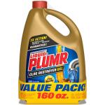 Liquid-Plumr Pro Strength Full Clog Destroyer and Drain Cleaner Plus PipeGuard (2-Pack) – 80 oz. (4460031653)