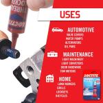 LoctiteThreadlocker 242 Blue Removable Nut and Bolt Adhesive 0.20 oz. (each) (209728)