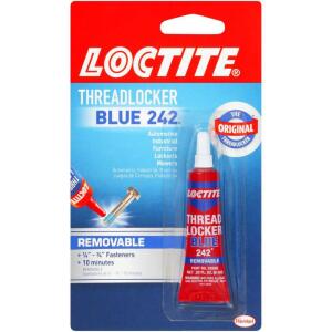 LoctiteThreadlocker 242 Blue Removable Nut and Bolt Adhesive 0.20 oz. (each) (209728)