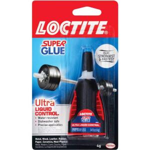 LoctiteSuper Glue 0.14 oz. Ultra Liquid Clear Control Applicator (each) (1647358)