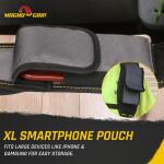 MagnoGrip Padded Suspenders with Smart Phone Pouch (006-581)