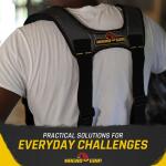 MagnoGrip Padded Suspenders with Smart Phone Pouch (006-581)