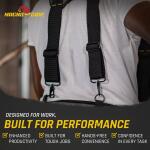 MagnoGripPadded Suspenders with Smart Phone Pouch (006-581)